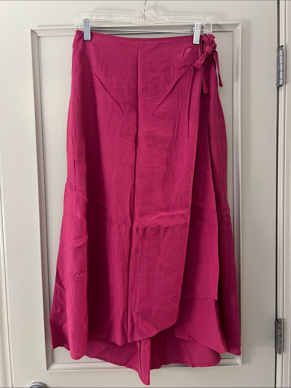 Women’s A-Line Wrap Skirt - Magenta